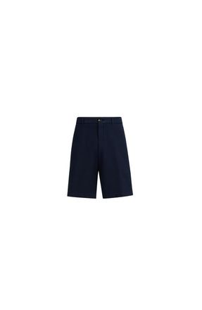 Brunello Cucinelli Garment-dyed Bermuda shorts in Navy Blue at Nordstrom, Size 46 It