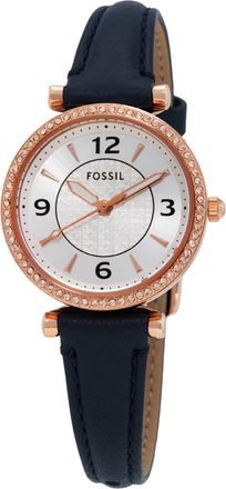 Fossil Carlie Silver-tone Dial Ladies Watch ES5295