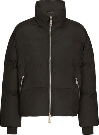 Dolce & Gabbana Stijlvolle jas voor mannen - Dames - Winterjassen - Zwart - L - Jassen