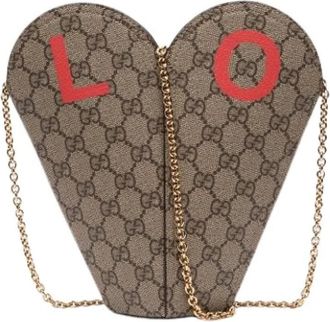 Gucci Pre-owned Mini Bags, female, Brown, Size: ONE SIZE Pre-owned Canvas Mini Bag