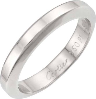 Cartier Platinum 950 Band Ring (Pre-Owned)