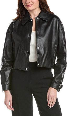HUGO BOSS BOSS Hugo Boss Sassina Leather Jacket
