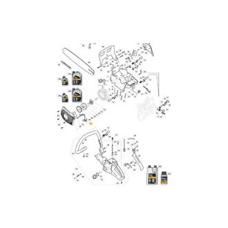 STIGA Sports Arranque Stiga Amarillo Original - 118800906/0