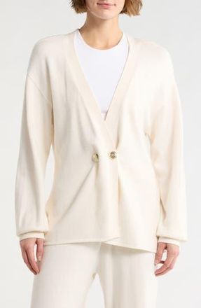 NYDJ Knit Wrap Cardigan in Heather Seaside Sand at Nordstrom Rack, Size X-Small