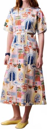 FRNCH Womens Pearl Dress In Multi