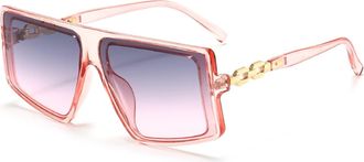 Generic Large Frame Retro Sunglasses for Men and For Women Outdoor Beach Driving (Color : C, Size : Medium) 2026