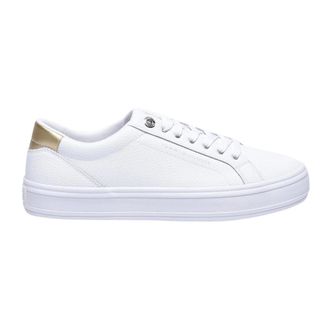 Tommy Hilfiger Dames, Schoenen, Wit, Maat: 41 EU Leer