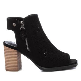 Xti Womens Peep Toe Booties In Black