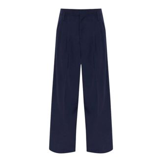 Kenzo Wide Trousers, female, Blue, Size: XS Pantalon Formel