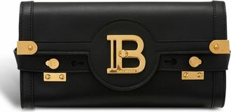Balmain B-Buzz Pouch 23 In Calfskin in Black at Nordstrom