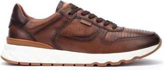 Pikolinos Aranda Vetersneaker - Heren - Sneakers - Bruin - 45 EU - Leer - Schoenen