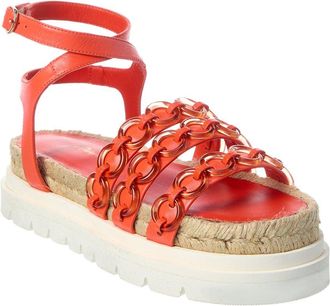 3.1 Phillip Lim Cruz Ring Leather Platform Sandal