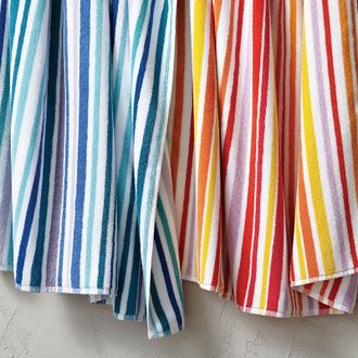 Frontgate Laguna Stripe Beach Towel - Bali - Frontgate Resort Collection