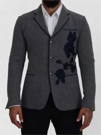 Dolce & Gabbana wool slim-fit blazer