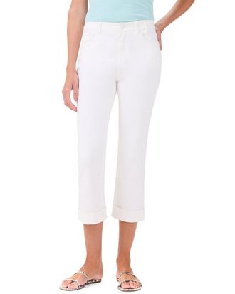 Nic+Zoe Nic+Zoe Mid-Rise Straight Roll Cuff Jean