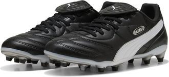 Puma Liga King voetbalschoenen voor heren, stevige zool (Poema Zwart)