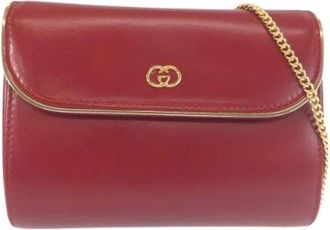 Gucci Borsa a spalla in pelle Pre-owned - - Pre-owned - Donna - Rosso - ONE SIZE
