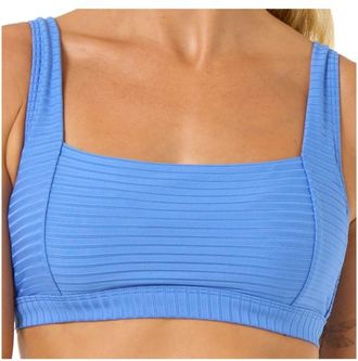 Rip Curl Premium Surf Crop Bikini-Top f&uuml;r Damen | blau