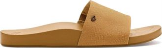 Olukai Womens Kipea Pono Slide Sandal In Sahara Crosshatch