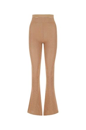 ADĀMO Andrea Adamo Biscuit Stretch Mesh Pant