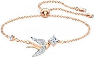 Swarovski Bracelet Hyperbola Rose Gold - Dames - Armbanden - Veelkleurig - ONE Size - Accessoires