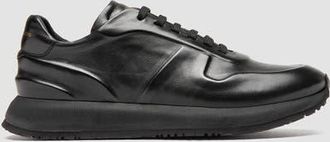Officine Creative Perspective 001 Leather Oxford Sneakers in Black at Nordstrom, Size 43