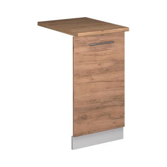 Vicco Panel Frontal Del Lavavajillas Fame-line, Roble Dorado, 45 Cm, Et Roble