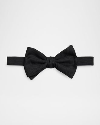 Giorgio Armani Men & apos;s Woven Silk Bow Tie