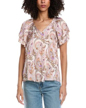 Hale Bob Melany Short Sleeve Knit Top
