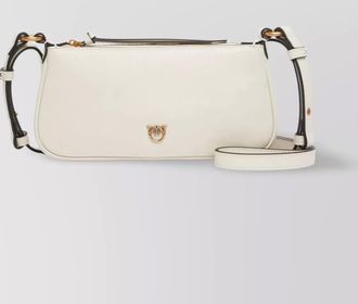 Pinko mini leather shoulder bag