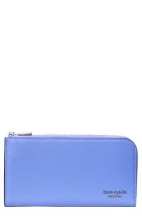 Kate Spade New York devin saffiano leather wallet in Dark Periwinkle at Nordstrom Rack