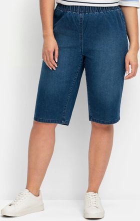 Sheego Jeansbermudas