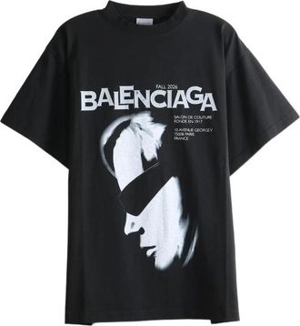 Balenciaga Lady In Shades Graphic-print T-shirt