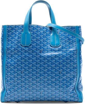Goyard 2011 Goyardine Voltaire satchel - Blauw