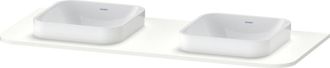 Duravit Duravit - Consola Happy D.2 Plus Hp032k, 1300x550 Mm, 2 Huecos
