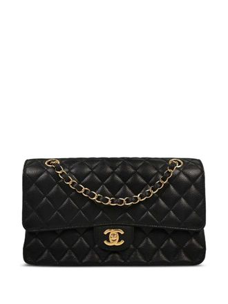 Chanel 2014 Classic Double Flap shoulder bag - women - Caviar Leather - One Size - Black