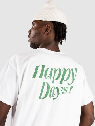 Blue Tomato Happy Days T-Shirt wit
