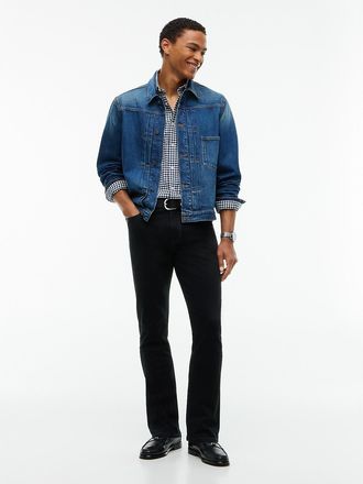 Tommy Hilfiger Mens Stretch Straight Jean - Black Denim - 29W x 30L