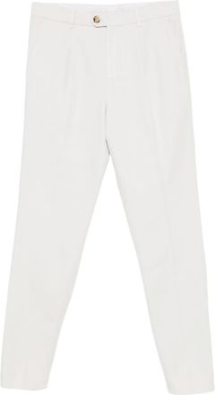 Brunello Cucinelli pleated trousers - White