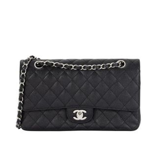 Chanel Pre-owned Classic BAG 11.12 - Dames - Pre-owned - Zwart - Maat: ONE Size Leer