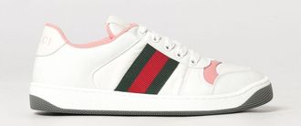 Gucci Sneakers Screener in tessuto e pelle con dettaglio nastro Web