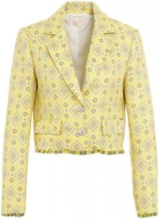 Liu Jo Liu-Jo - Jassen - Dames - Blazers - Geel - XL - Jassen