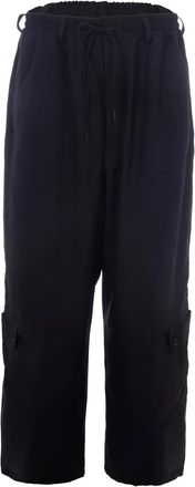 Yohji Yamamoto Hombre, Pantalones, Negro, Talla: L