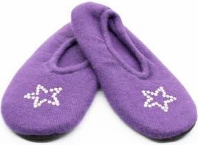 Portolano Rhinestone Star Slipper in Purple at Nordstrom Rack, Size Medium