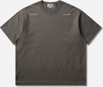 Cav Empt Men s Solid Heavy T-Shirt Charcoal