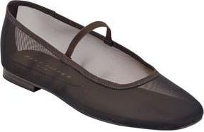 Marc Fisher Ureka Mesh Ballet Flat in Dark Brown at Nordstrom Rack, Size 8.5