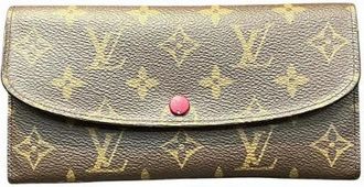 Louis Vuitton Pre-owned Wallets, female, Brown, Size: ONE SIZE Pre-owned Canvas Wallet