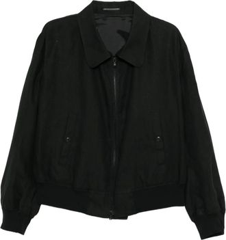 Yohji Yamamoto x 120% Lino linnen jack - Zwart