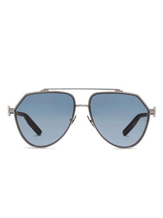 Dolce & Gabbana Eyewear pilot-frame sunglasses - Silver