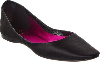 Saint Laurent Lou Satin Ballet Flat